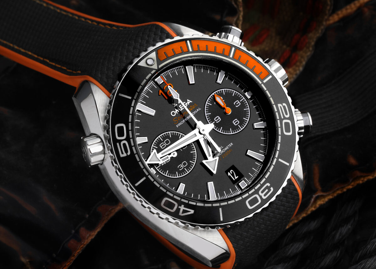 Omega Planet Ocean Chronograph Steel Mens Watch 215.32.46.51.01.001