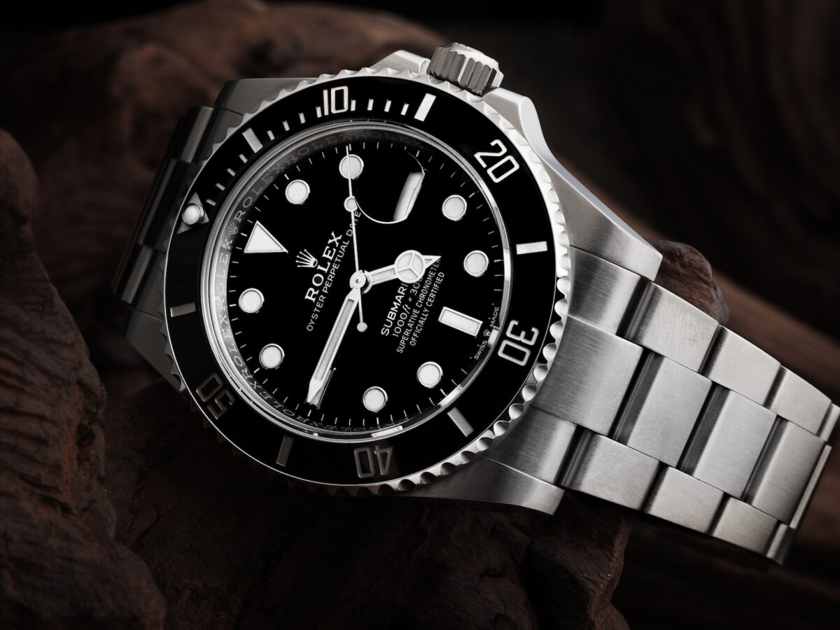 Rolex Submariner Black Dial Ceramic Bezel Steel Mens Watch 126610