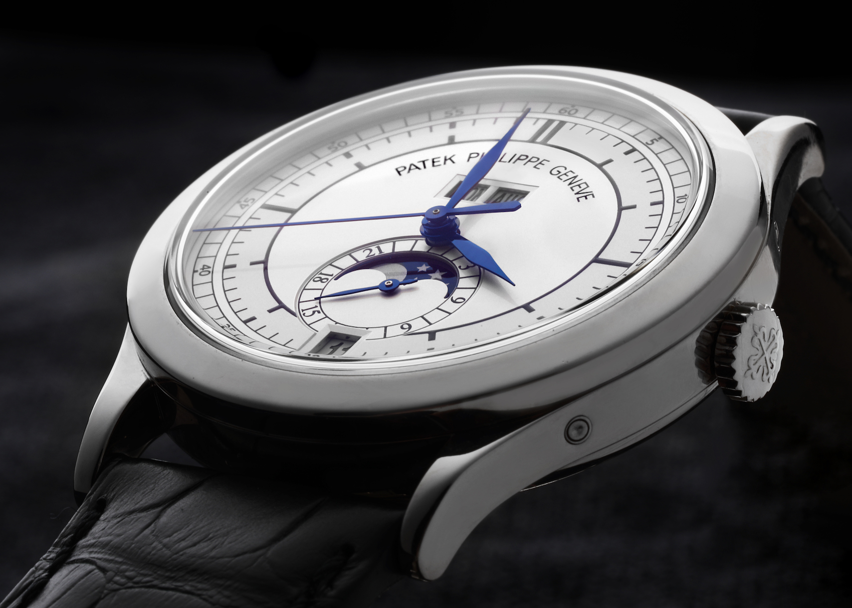 Patek Philippe Complications Annual Calendar White Gold Mens Watch 5396