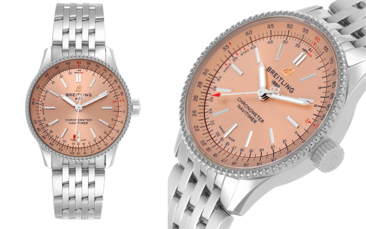 Breitling Navitimer Automatic 35 Steel Ladies Watch A17395