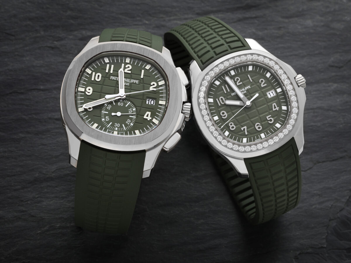 Patek Philippe Aquanaut Khaki Green Editions