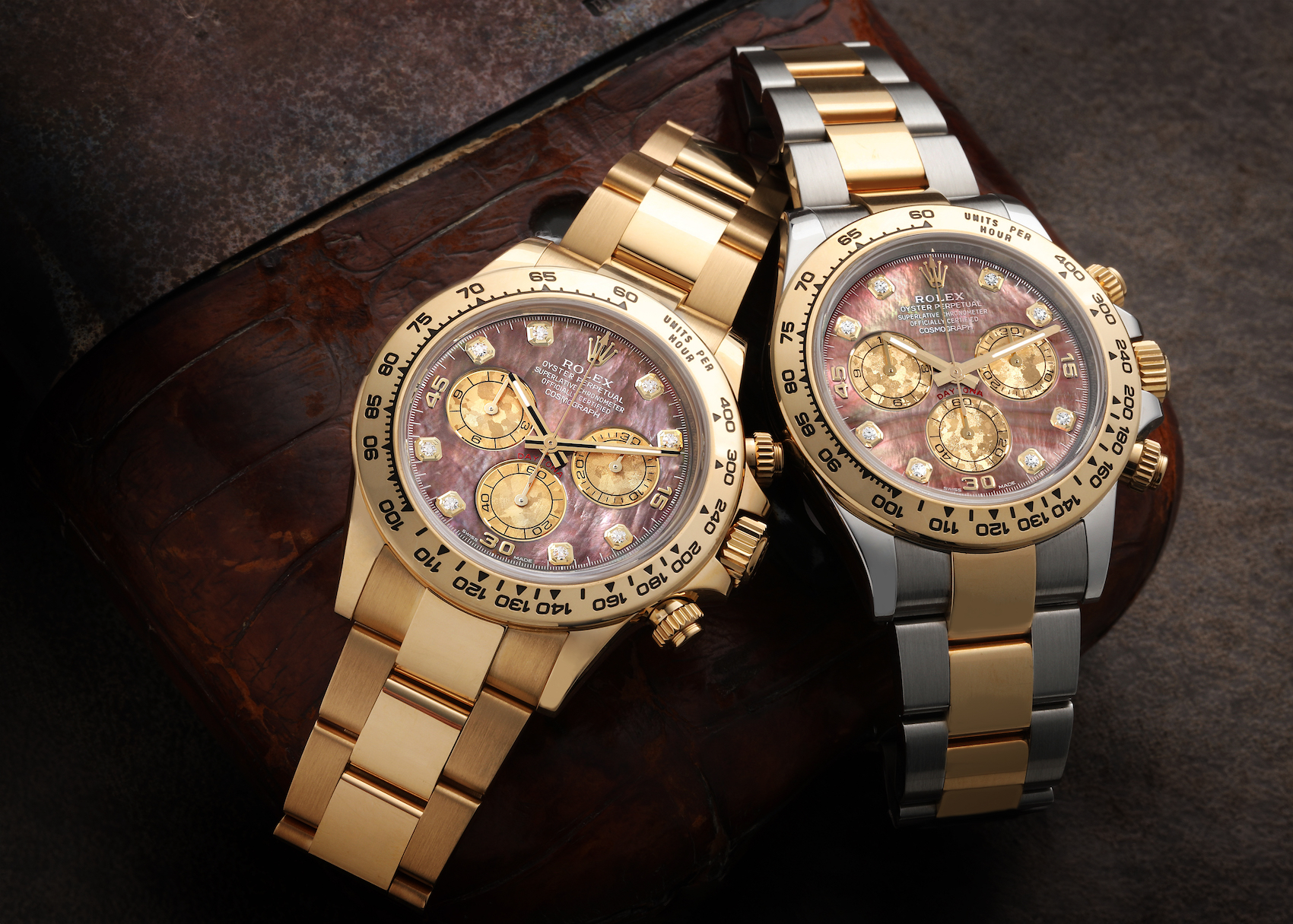 Rolex Daytona Tahitian Mother of Pearl Dials