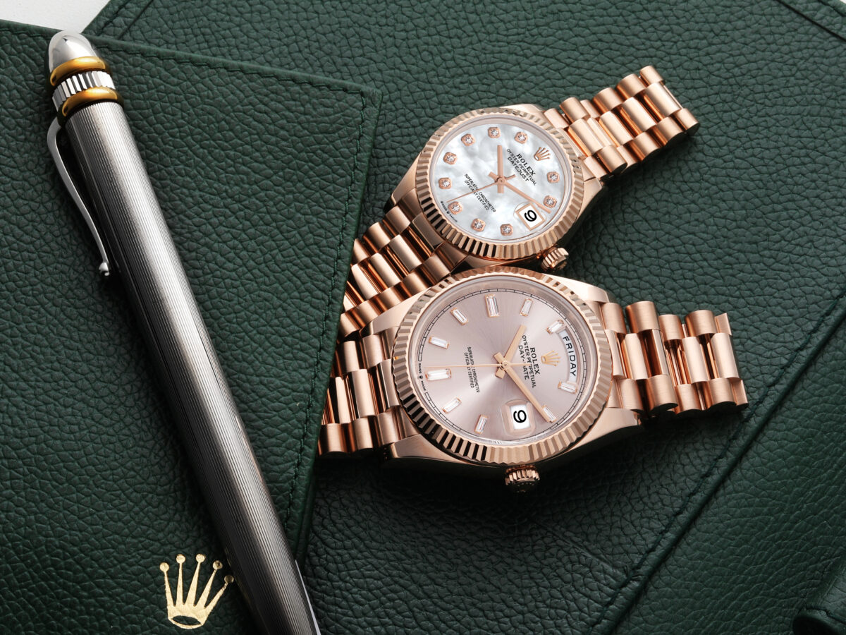 Rolex Presidential in Everose Gold