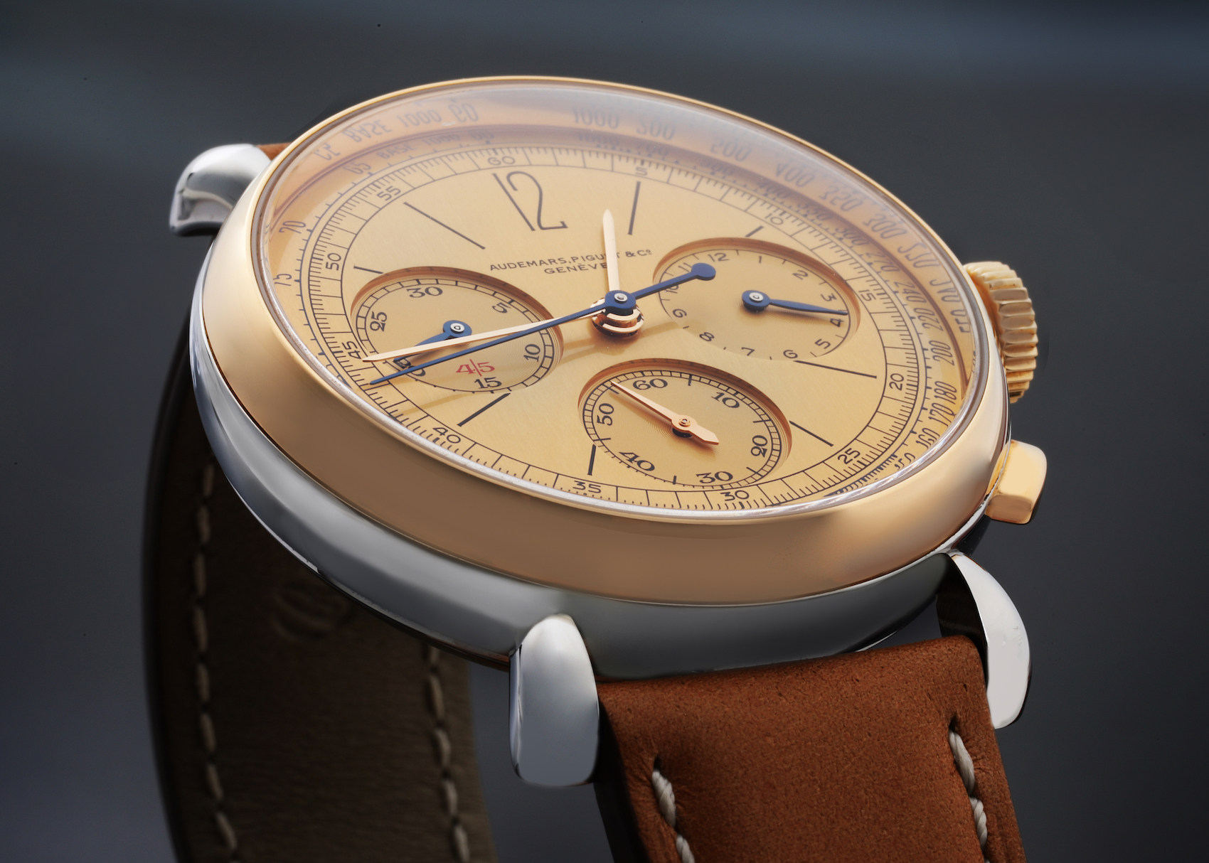 Audemars Piguet Remaster 01 Limited Edition Rose Gold Steel Mens Watch 26595SR