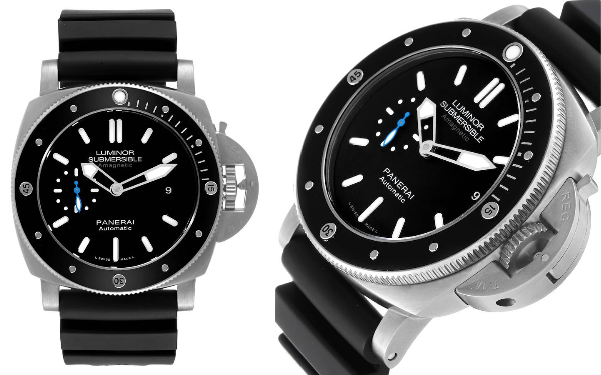 Panerai Luminor Submersible 1950 Amagnetic Mens Watch PAM01389