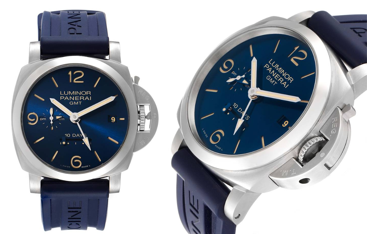 Panerai Luminor Marina 1950 10 Days GMT 44mm Watch PAM00986