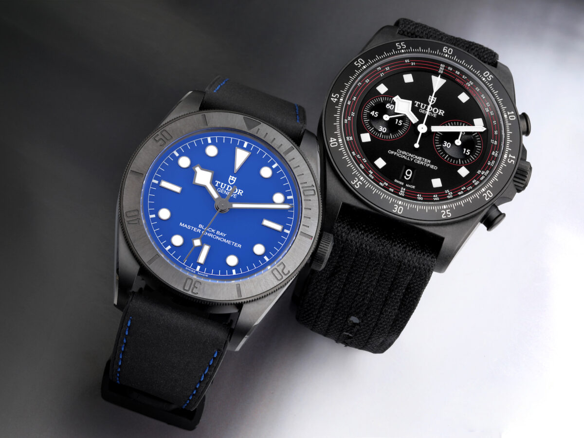 Tudor Heritage Black Bay 79210 and Tudor Pelagos FXD Chrono Cycling Edition 25827KN