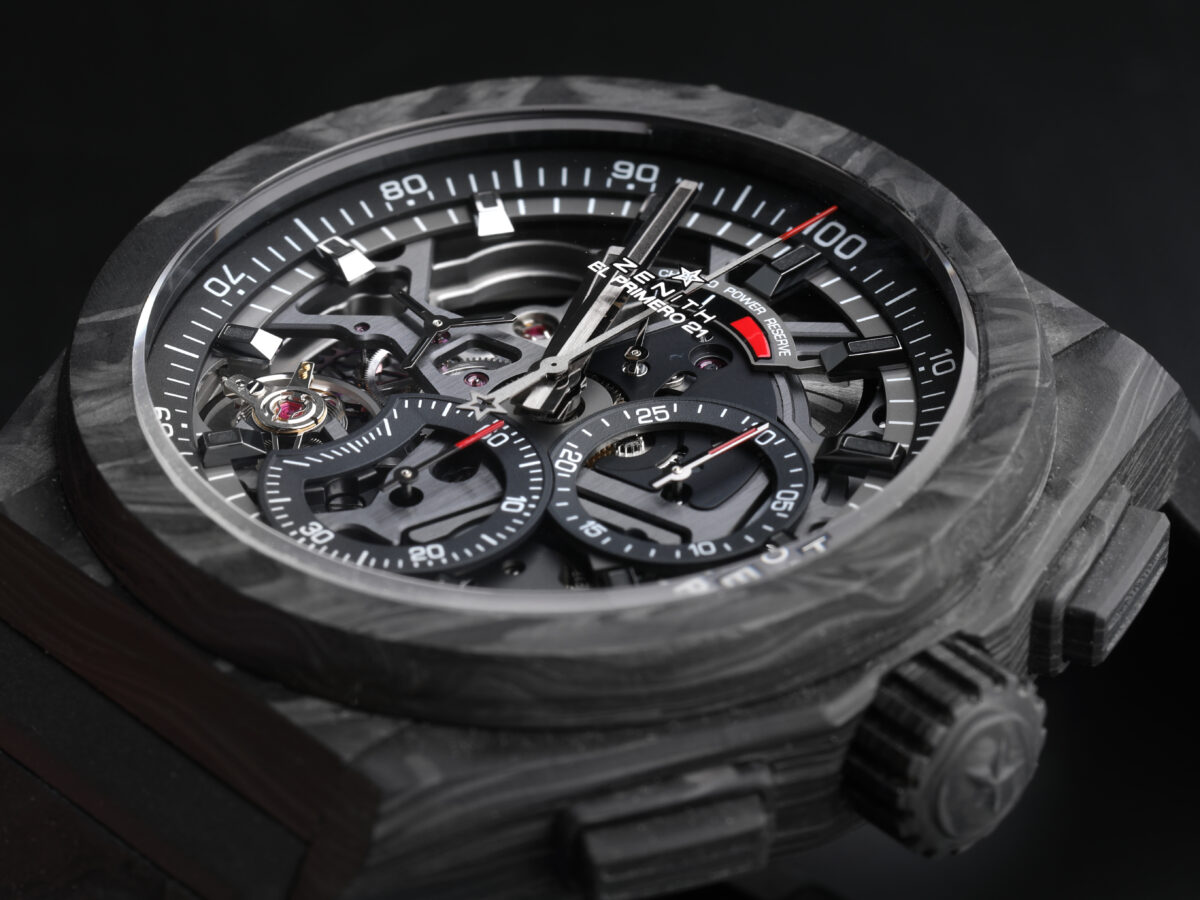 Zenith Defy El Primero 21 Carbon Fibre Mens Watch 10.9000.9004
