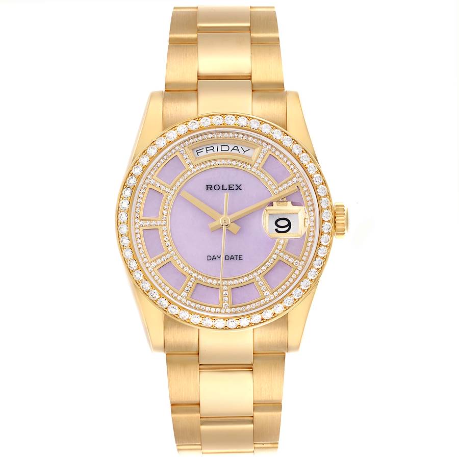 Rolex President Day-Date Lilac Jade Dial_rolex-president-day-date-yellow-gold-lilac-diamond-mens-watch-118348-box-card-67185_da542_md