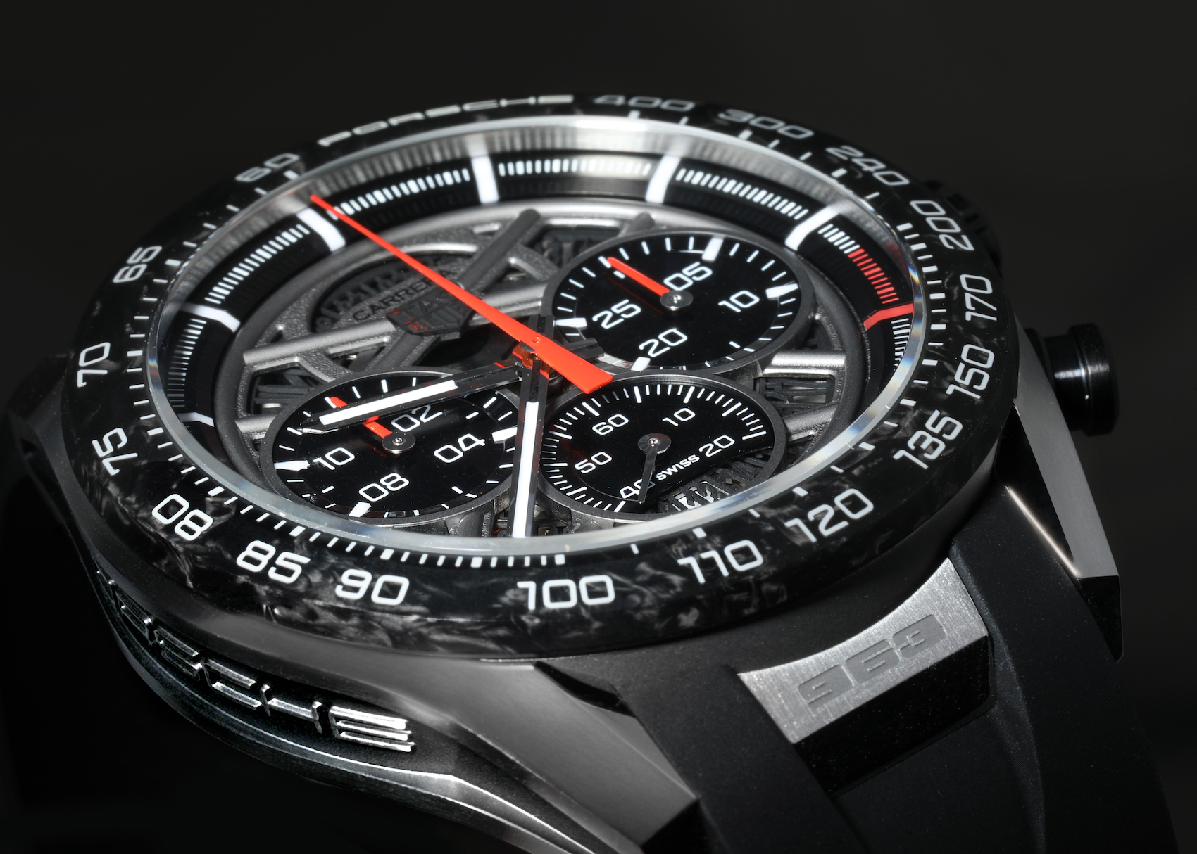 TAG Heuer Carrera Chronograph Porsche LE Skeleton Mens Watch CBU2010