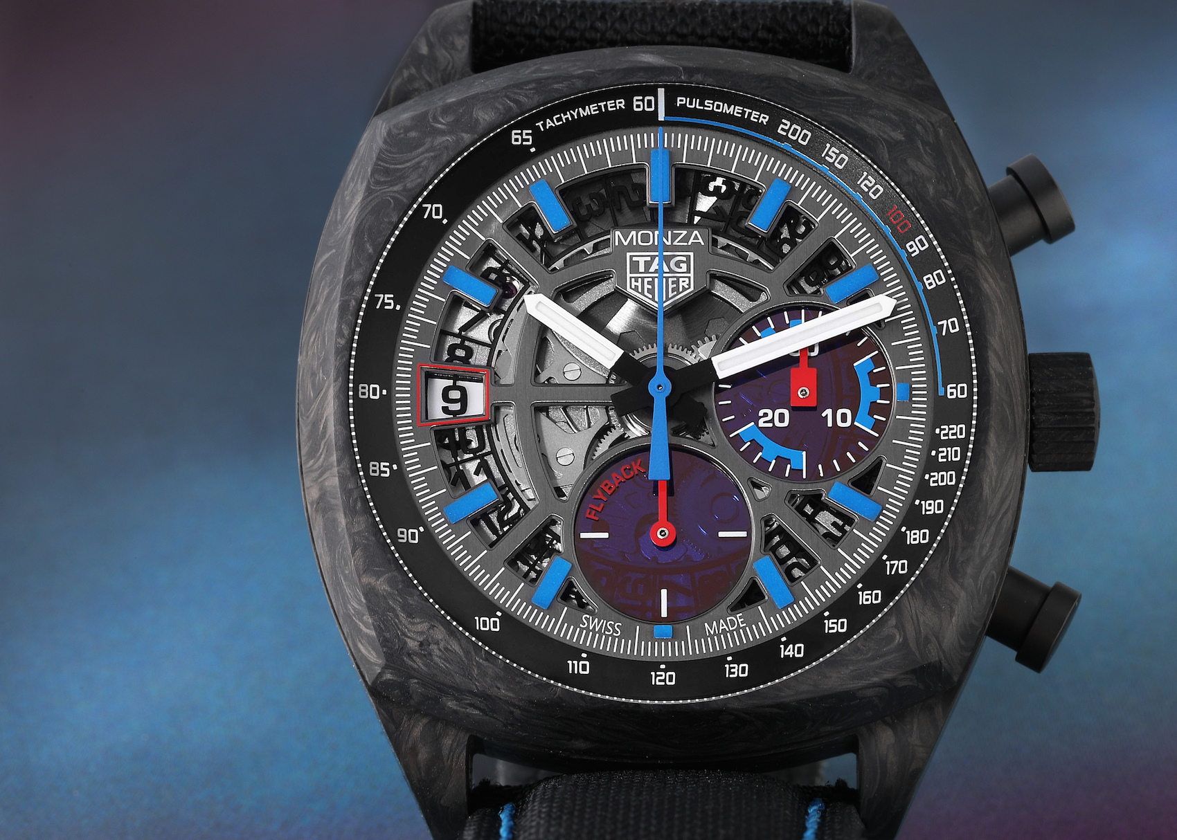 Tag Heuer Monza Flyback Chronometer Carbon Mens Watch CR5090