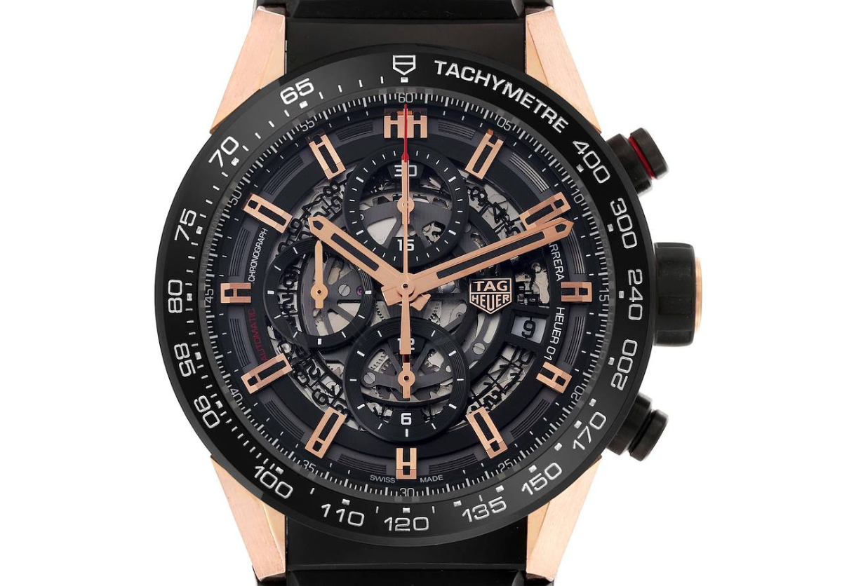 Tag Heuer Carrera Caliber Heuer 01 Skeleton Watch CAR205A