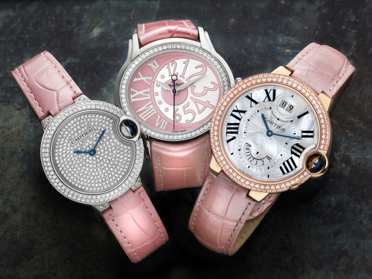 Pink Watches for Valentine's Day