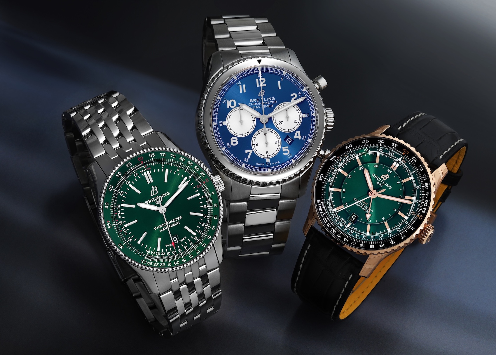 Breitling Navitimer in Stunning Dial Colors