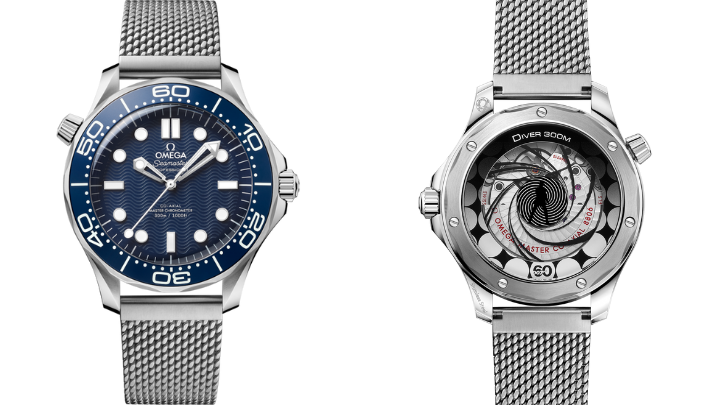 Omega Seamaster Diver James Bond 60th Anniversary Edition Steel Mens Watch 210.30.42.20.03.002