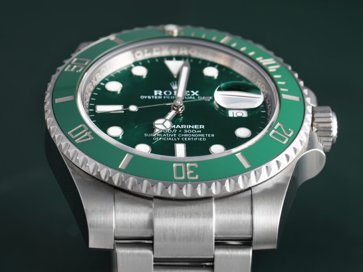 Rolex Submariner Hulk Green Dial Bezel Steel Mens Watch 116610LV