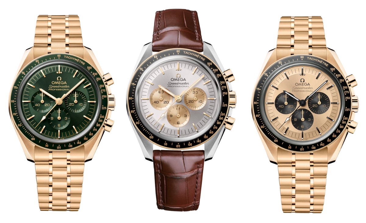 Omega Speedmaster Watches in Moonshine Gold