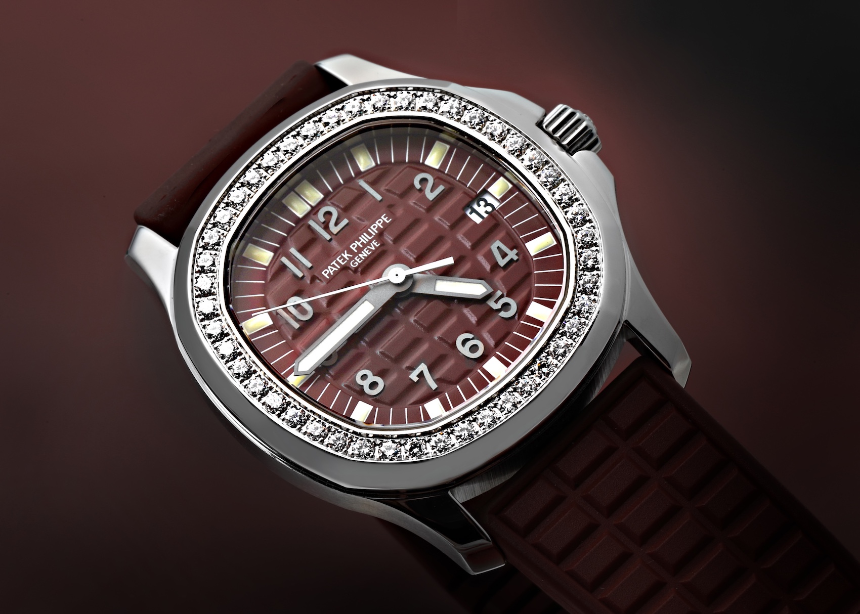 Patek Philippe Aquanaut Luce Steel Red Dial Watch 5067A-027