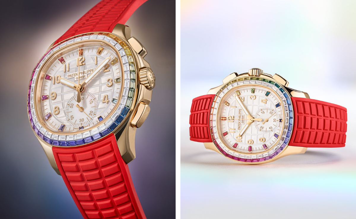 Patek Philippe Aquanaut Luce Rainbow Chronograph 5261R-001