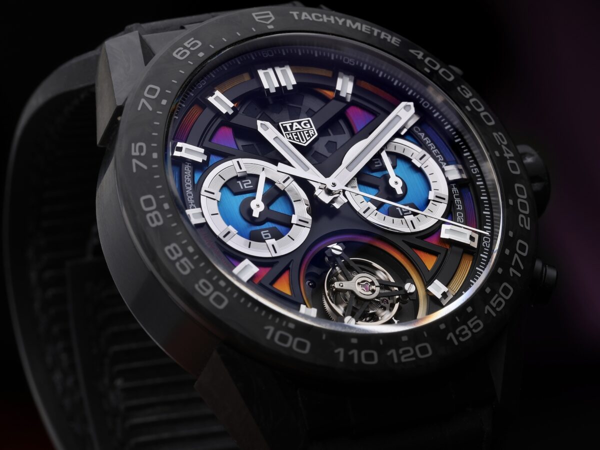 Tag Heuer Carrera Polychrome Titanium Carbon Watch CAR5A8AF