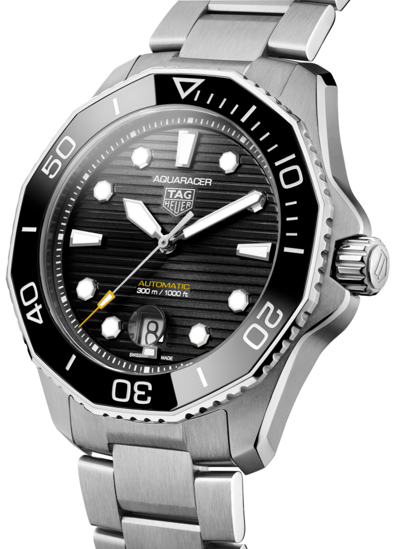 Tag Heuer Aquaracer Professional Steel Black Dial Mens Watch WBP201A