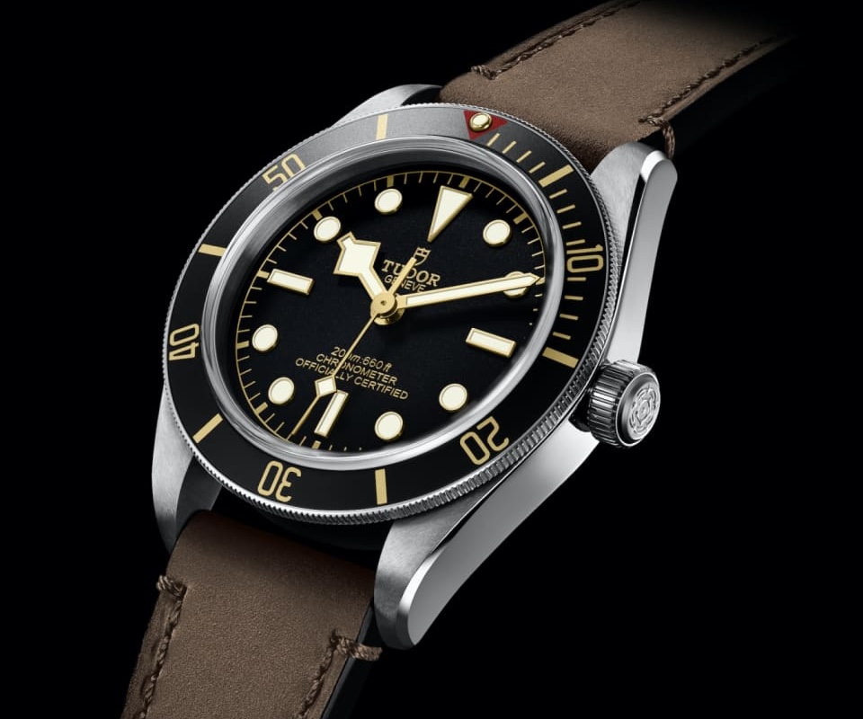 Tudor Black Bay Fifty Eight 39mm Black Dial Steel Mens Watch 79030 