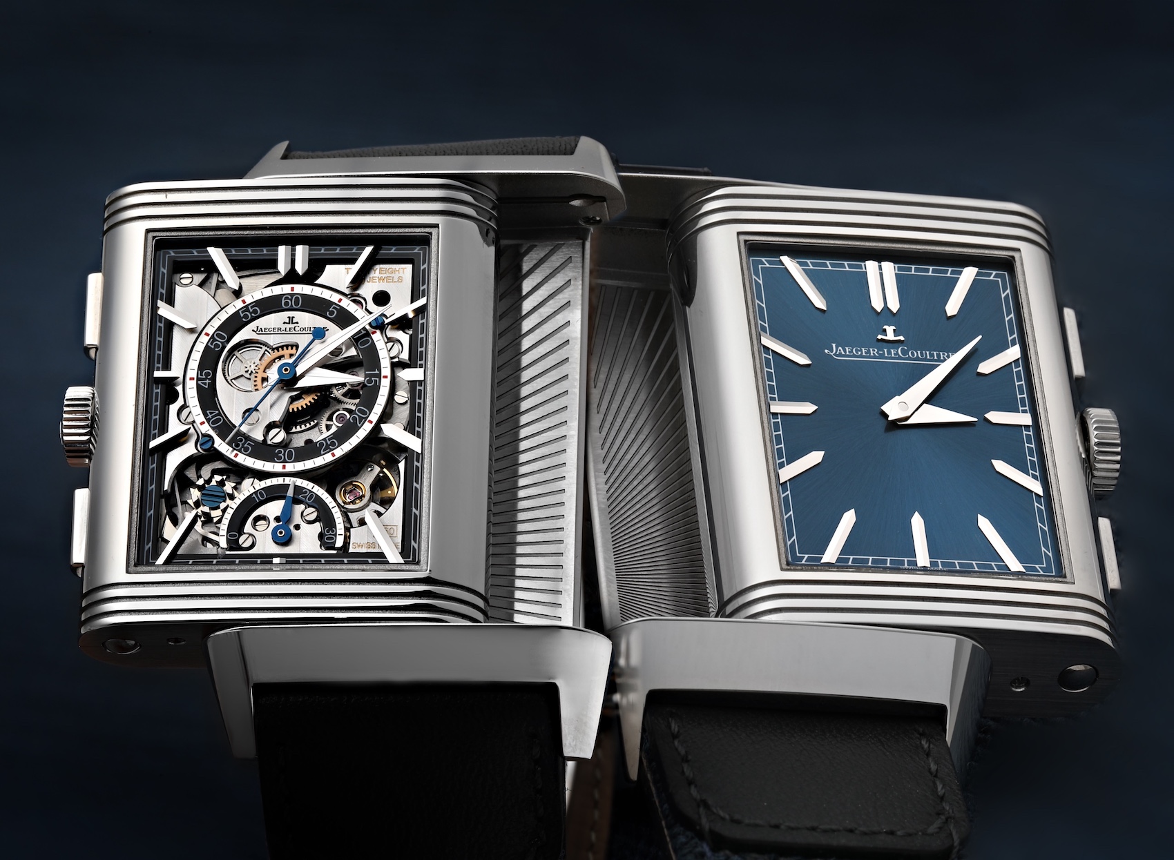 Jaeger LeCoultre Reverso Tribute Chronograph Mens Watch 216.8.S0 Q389848J