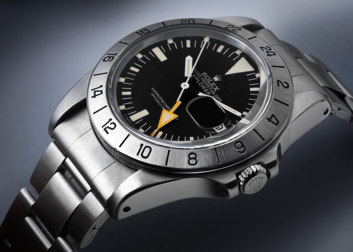 Rolex Explorer II Steve Mcqueen Vintage Steel Mens Watch 1655