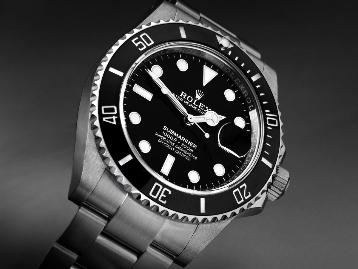 Rolex Submariner Black Dial Ceramic Bezel Steel Mens Watch 126610