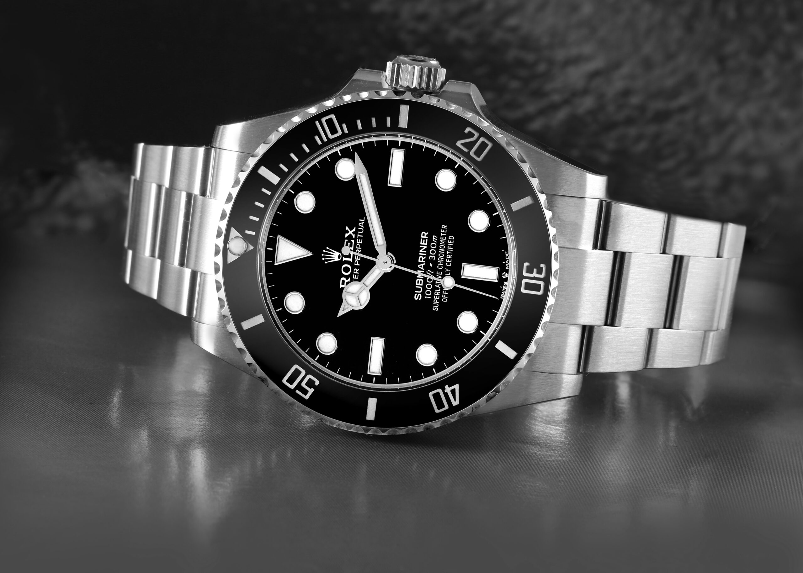 5 Best Steel Sports Watches In History - Rolex Submariner Non-Date Steel Watch 124060