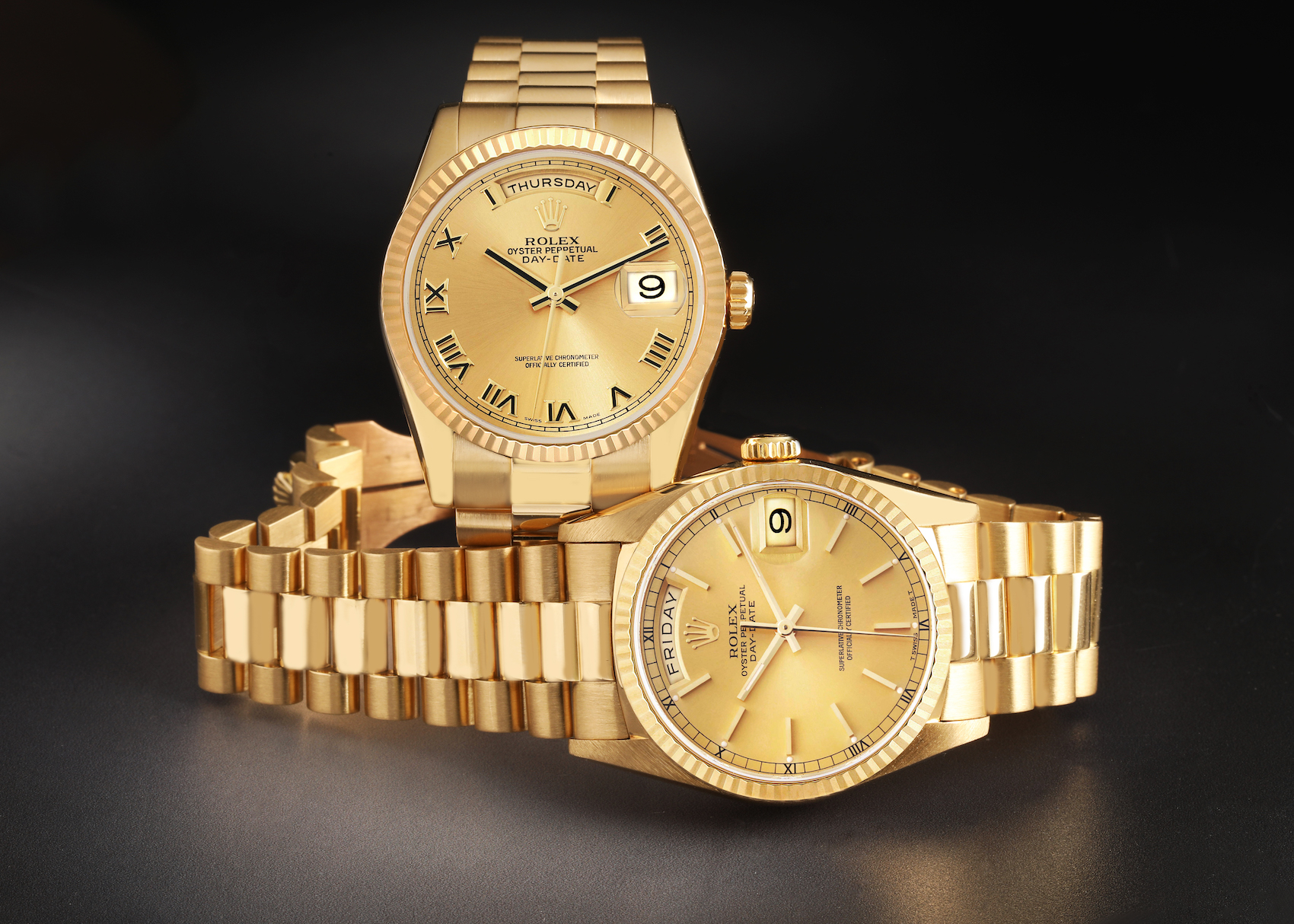 Rolex President Day-Date Yellow Gold 18238 Watches