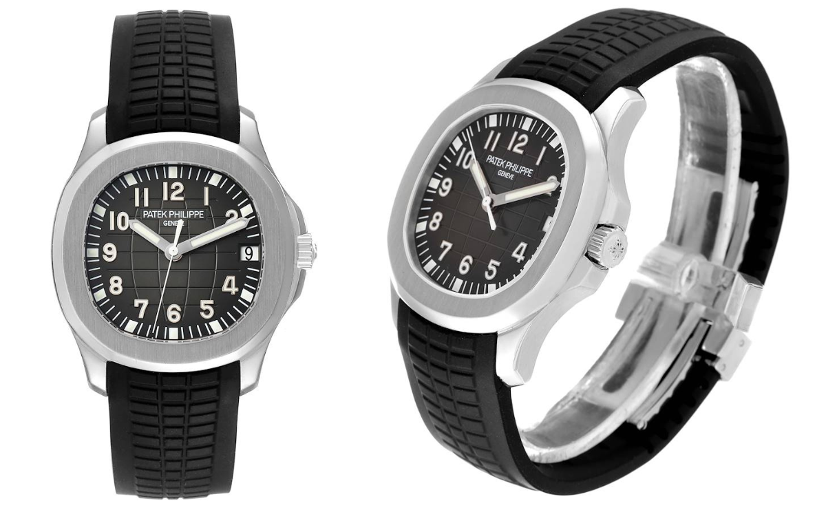 Patek Philippe Aquanaut Black Dial Watch Ref. 5165A