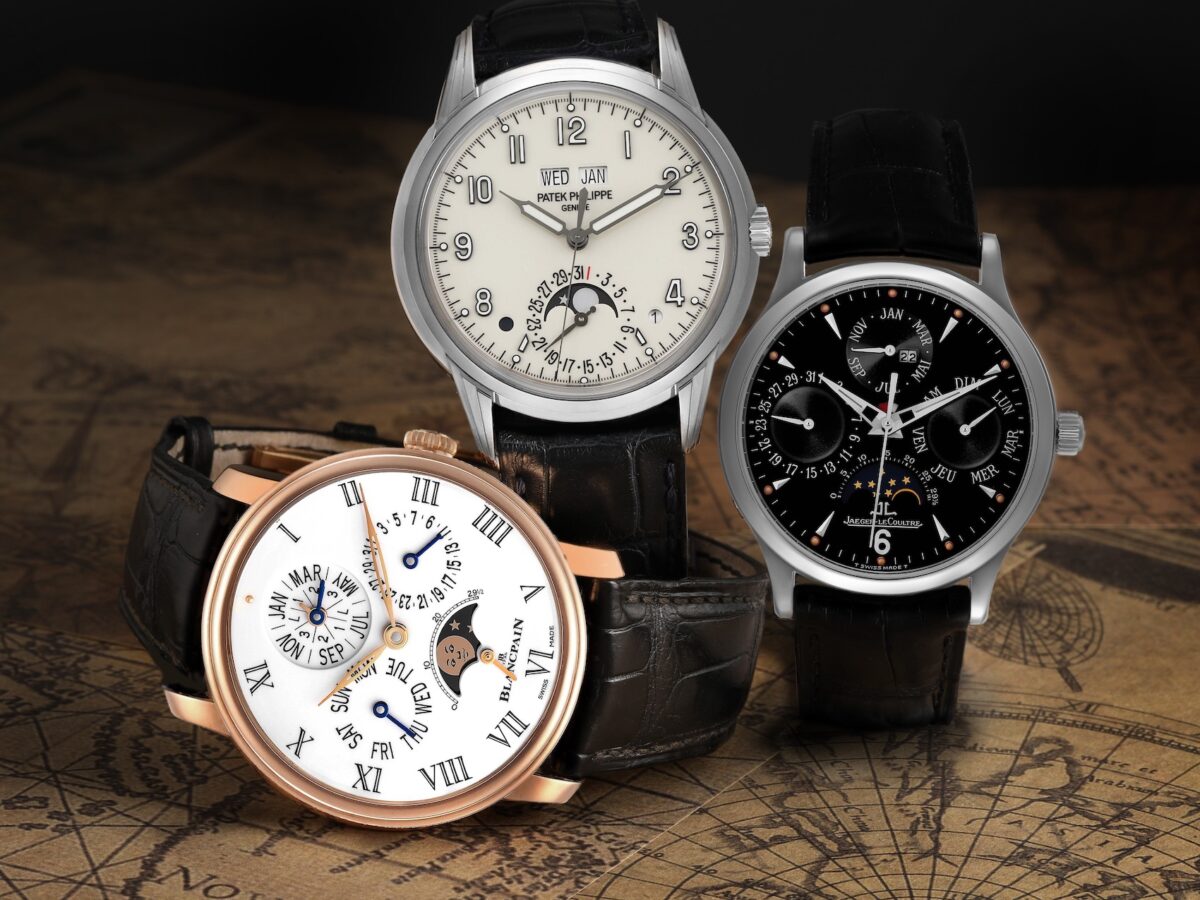 Perpetual Calendar Watches - Blancpain, Patek Philippe, and Jaeger LeCoultre