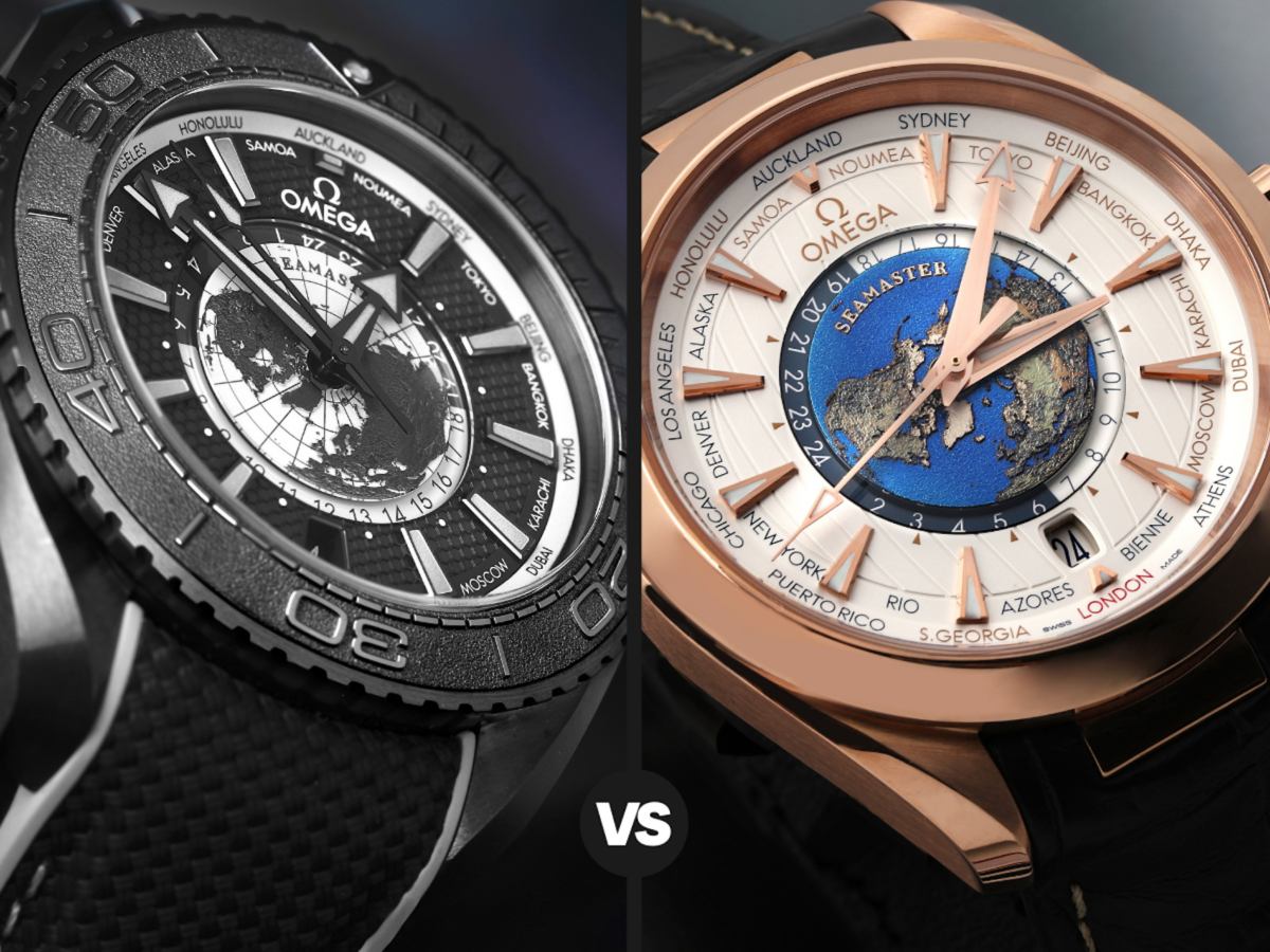 The Yacht vs. The Submarine: Omega Planet Ocean vs. Aqua Terra Worldtimer