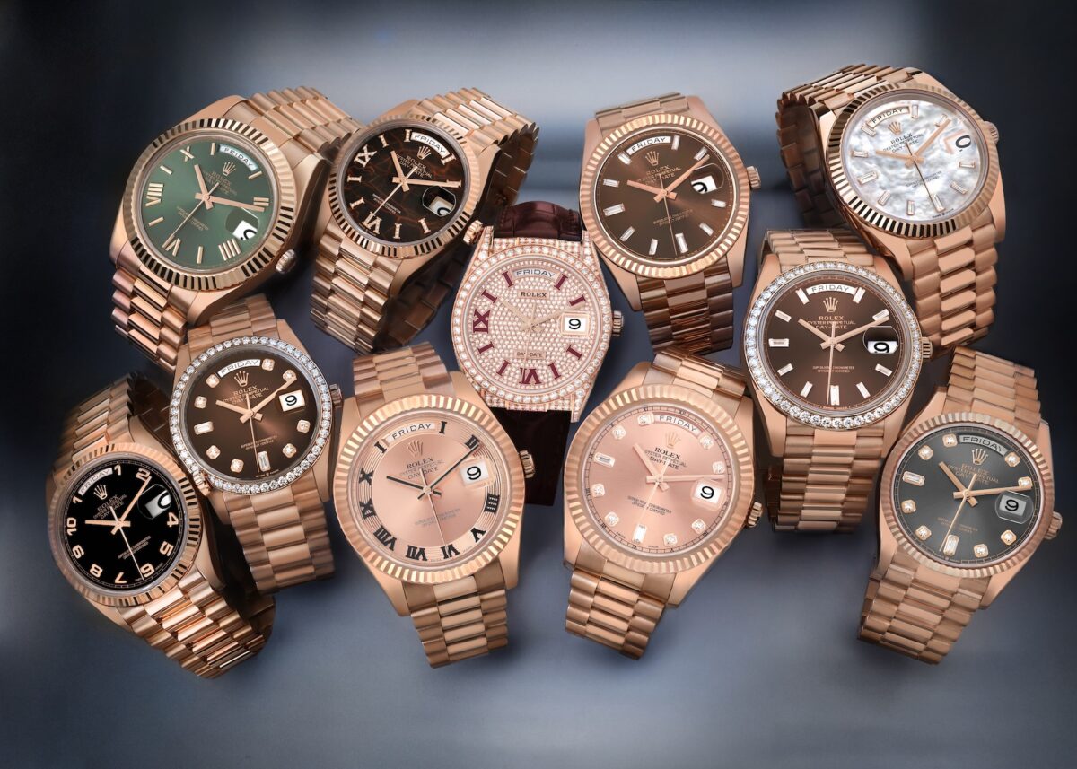 The Palette of Prestige: A Complete Guide to Rolex Day-Date Everose Gold Dials