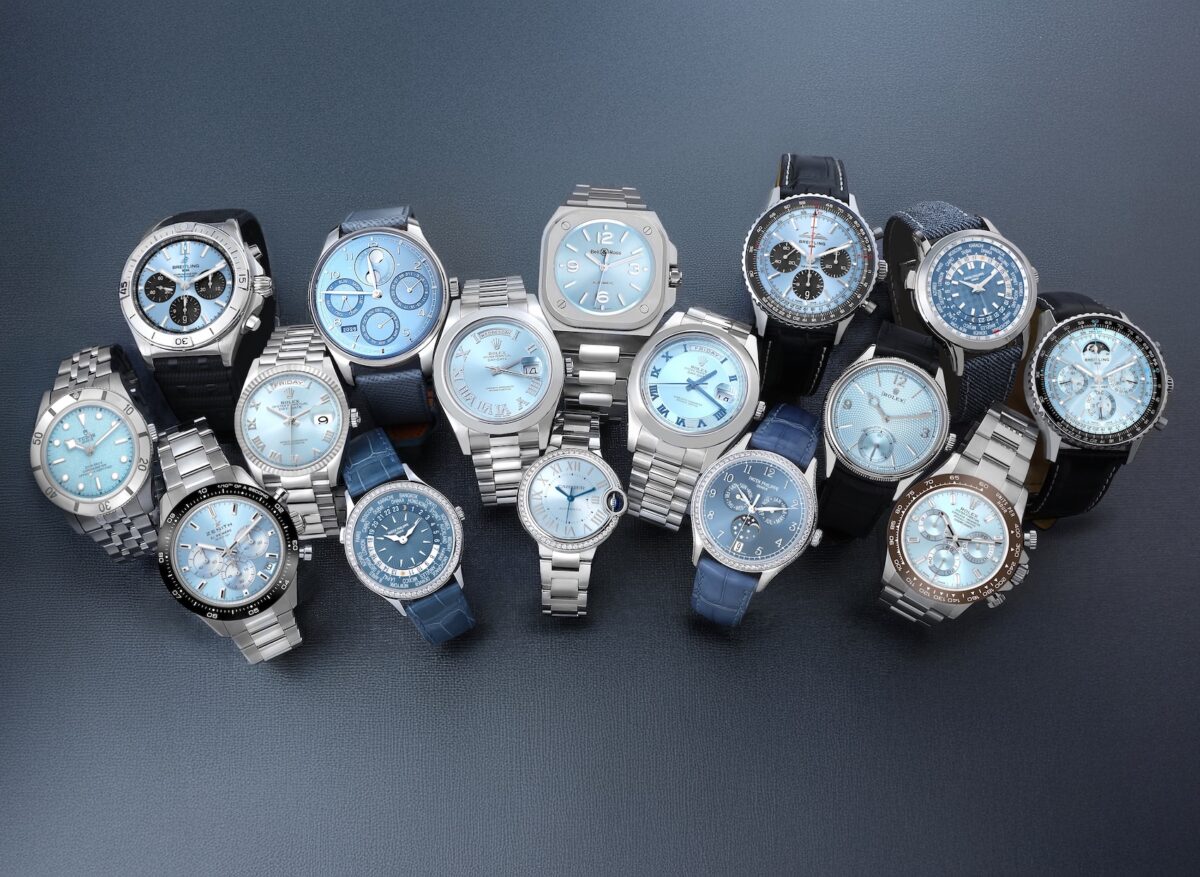 The Glacial Elite: 12 Exceptional Ice Blue Dial Luxury Watches